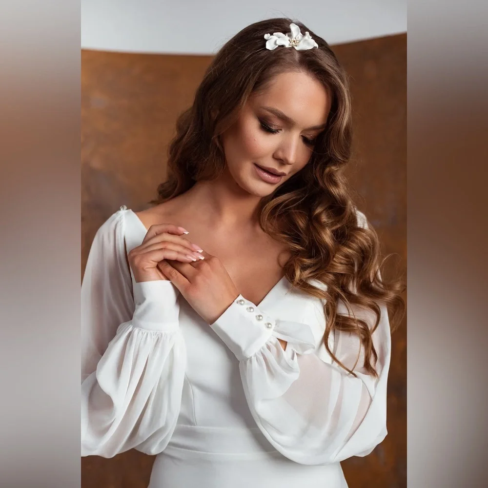 NWT Wedding Dress Sleeves (Detachable) - Picture 9 of 13